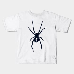 Big Scray Spider Creepy Horror Halloween Kids T-Shirt